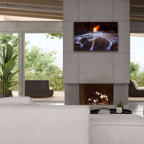 Image of 'Cave Horiz 2 Proc' by Thomas Haney, Giclee Canvas Wall Art,40 x 26