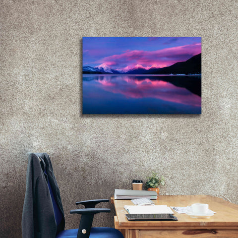 Image of 'Glacier McDonald' by Thomas Haney, Giclee Canvas Wall Art,40 x 26