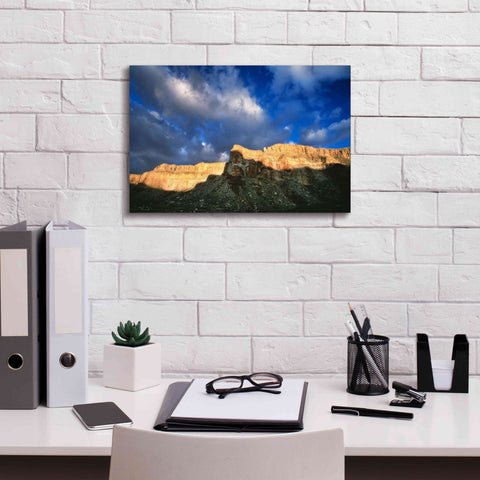 Image of 'Havasu Sunset' by Thomas Haney, Giclee Canvas Wall Art,18 x 12
