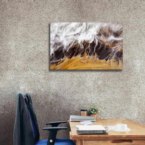 Image of 'Receding Wave' by Thomas Haney, Giclee Canvas Wall Art,40 x 26