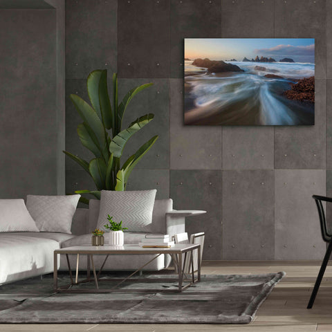 Image of 'Seal Rock Horiz Torrent' by Thomas Haney, Giclee Canvas Wall Art,60 x 40