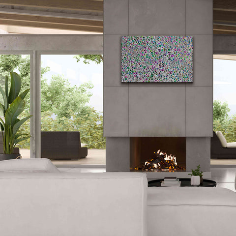 Image of 'Vibrant Sea Foam' by Thomas Haney, Giclee Canvas Wall Art,40 x 26