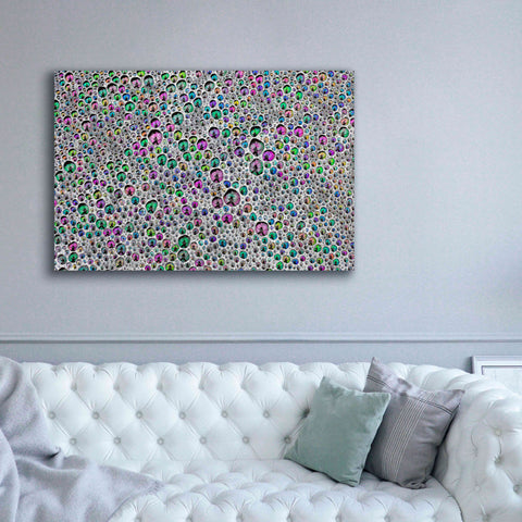Image of 'Vibrant Sea Foam' by Thomas Haney, Giclee Canvas Wall Art,60 x 40