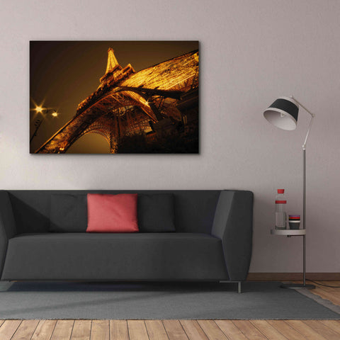 Image of 'Side Effect Eiffel' by Sebastien Lory, Giclee Canvas Wall Art,60 x 40