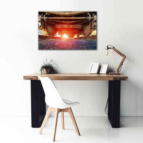 Image of 'Atomic Train' by Sebastien Lory, Giclee Canvas Wall Art,40 x 26