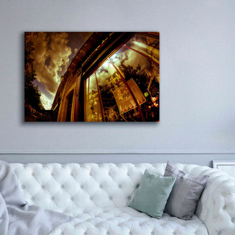 Image of 'Love In Paris' by Sebastien Lory, Giclee Canvas Wall Art,60 x 40