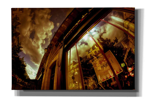 Image of 'Love In Paris' by Sebastien Lory, Giclee Canvas Wall Art