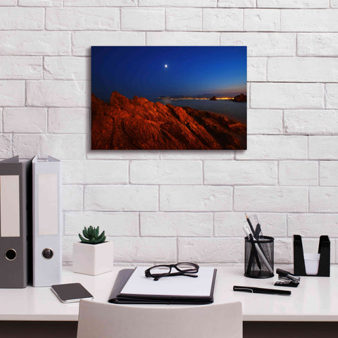 Image of 'La Bocca' by Sebastien Lory, Giclee Canvas Wall Art,18 x 12