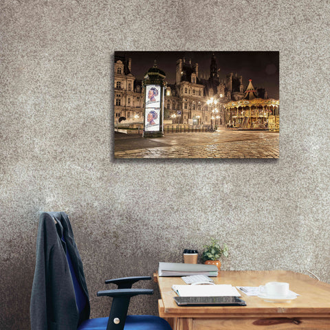 Image of 'Night Carnival' by Sebastien Lory, Giclee Canvas Wall Art,40 x 26