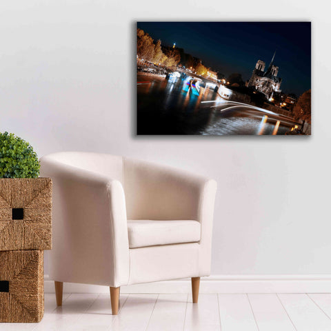 Image of 'Parisian Lights' by Sebastien Lory, Giclee Canvas Wall Art,40 x 26