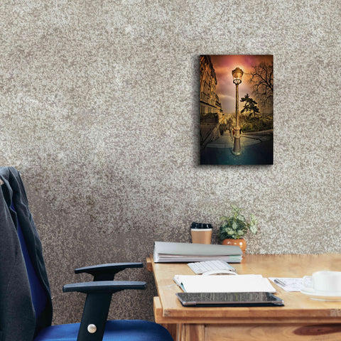 Image of 'Reverbere' by Sebastien Lory, Giclee Canvas Wall Art,12 x 18