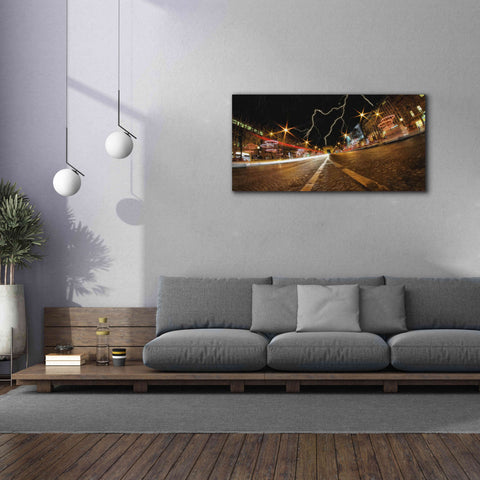 Image of 'Elysee storm' by Sebastien Lory, Giclee Canvas Wall Art,60 x 30