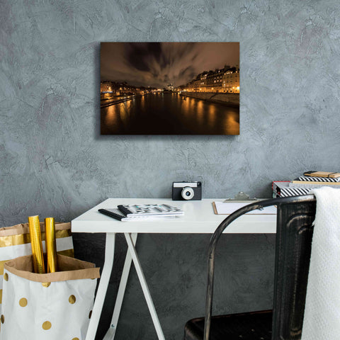 Image of 'Notre-Dame' by Sebastien Lory, Giclee Canvas Wall Art,18 x 12
