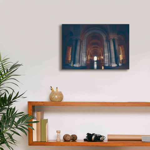 Image of 'Hall of Ghosts' by Sebastien Lory, Giclee Canvas Wall Art,18 x 12