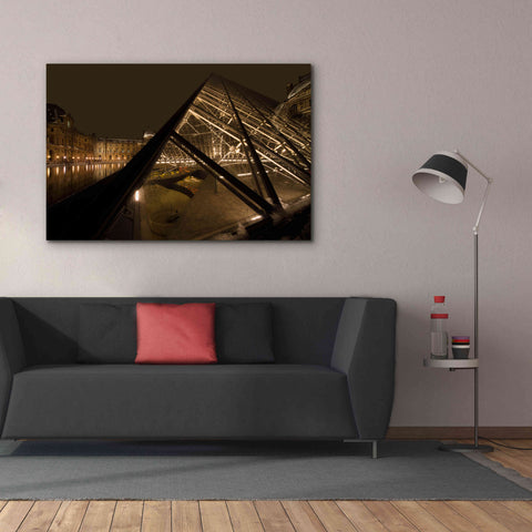Image of 'Louvre 2' by Sebastien Lory, Giclee Canvas Wall Art,60 x 40