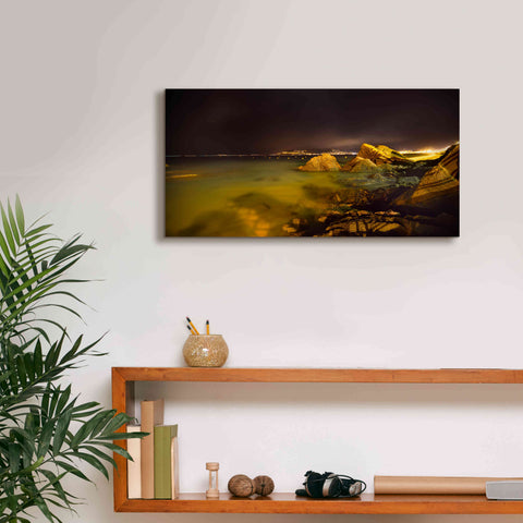 Image of 'Cannes La bocca' by Sebastien Lory, Giclee Canvas Wall Art,24 x 12