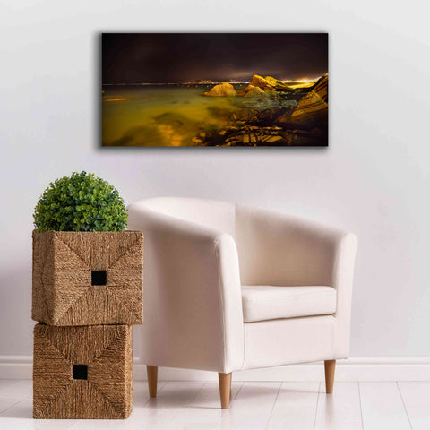 Image of 'Cannes La bocca' by Sebastien Lory, Giclee Canvas Wall Art,40 x 20