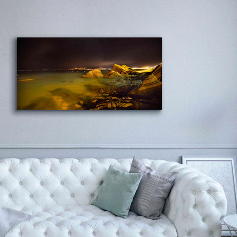 Image of 'Cannes La bocca' by Sebastien Lory, Giclee Canvas Wall Art,60 x 30
