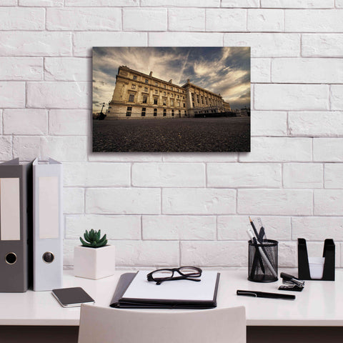 Image of 'Tribunal G de Instance' by Sebastien Lory, Giclee Canvas Wall Art,18 x 12