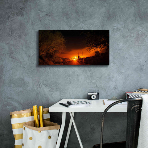 Image of 'Way To The Stars' by Sebastien Lory, Giclee Canvas Wall Art,24 x 12