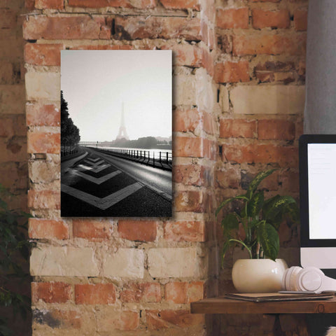 Image of 'Eiffel Tower II' by Sebastien Lory, Giclee Canvas Wall Art,12 x 18