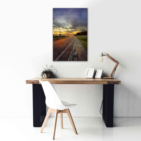 Image of 'Motorway' by Sebastien Lory, Giclee Canvas Wall Art,26 x 40