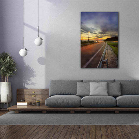 Image of 'Motorway' by Sebastien Lory, Giclee Canvas Wall Art,40 x 60