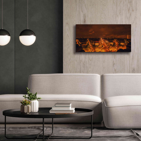Image of 'From Arc De Triomphe' by Sebastien Lory, Giclee Canvas Wall Art,40 x 20