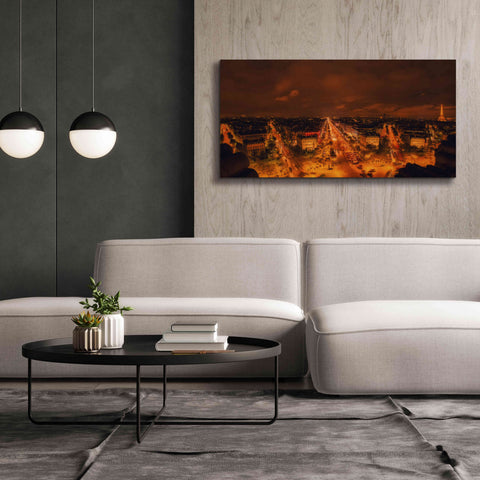 Image of 'From Arc De Triomphe' by Sebastien Lory, Giclee Canvas Wall Art,60 x 30