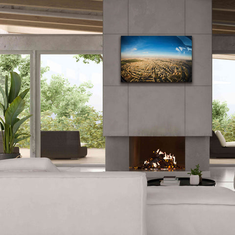 Image of 'Urban Sky' by Sebastien Lory, Giclee Canvas Wall Art,40 x 26