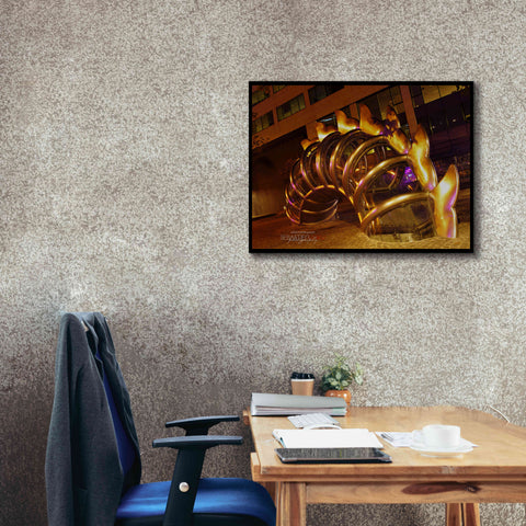 Image of 'Nuit Blanche' by Sebastien Lory, Giclee Canvas Wall Art,34 x 26