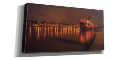 Image of 'Paris Lost Boat' by Sebastien Lory, Giclee Canvas Wall Art