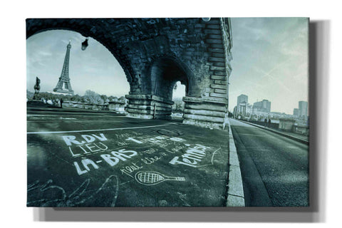 Image of 'Paris Tennis' by Sebastien Lory, Giclee Canvas Wall Art