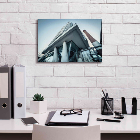 Image of 'Université Architecture3' by Sebastien Lory, Giclee Canvas Wall Art,18 x 12