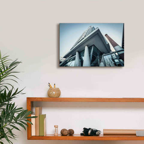 Image of 'Université Architecture3' by Sebastien Lory, Giclee Canvas Wall Art,18 x 12