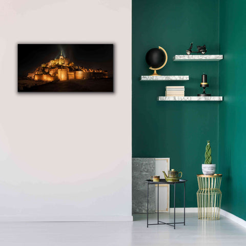 Image of 'Mont St Michel' by Sebastien Lory, Giclee Canvas Wall Art,40 x 20