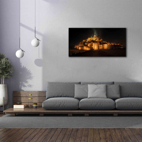 Image of 'Mont St Michel' by Sebastien Lory, Giclee Canvas Wall Art,60 x 30