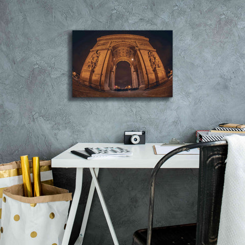 Image of 'Arc' by Sebastien Lory, Giclee Canvas Wall Art,18 x 12