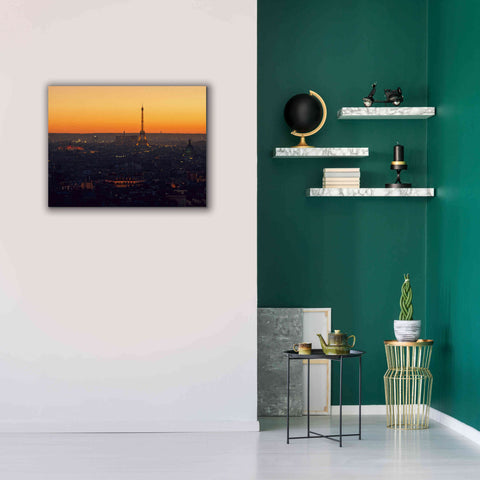 Image of 'D Paris' by Sebastien Lory, Giclee Canvas Wall Art,34 x 26