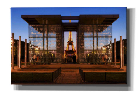 Image of 'Dupli Eiffel' by Sebastien Lory, Giclee Canvas Wall Art