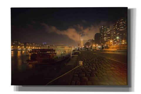 Image of 'Moody Eiffel' by Sebastien Lory, Giclee Canvas Wall Art