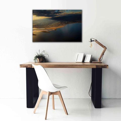 Image of 'Nice Airport' by Sebastien Lory, Giclee Canvas Wall Art,40 x 26