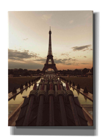 Image of 'Fire Eiffel tOWER' by Sebastien Lory, Giclee Canvas Wall Art