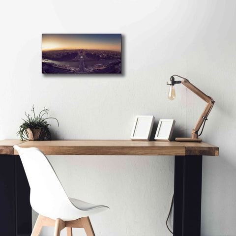 Image of 'Troca' by Sebastien Lory, Giclee Canvas Wall Art,24 x 12
