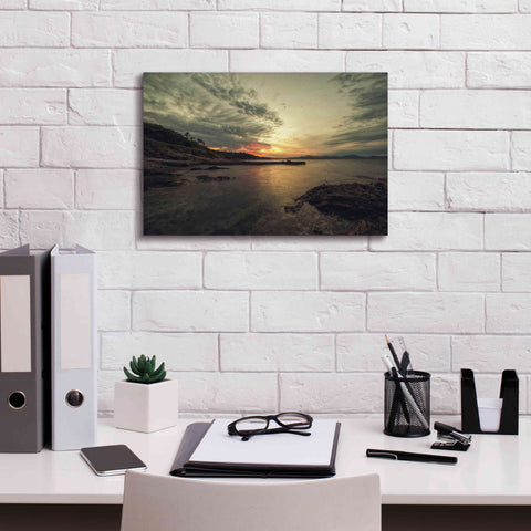 Image of 'Parc des Millionaires' by Sebastien Lory, Giclee Canvas Wall Art,18 x 12