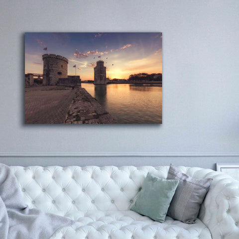 Image of 'Port de la Rochelle' by Sebastien Lory, Giclee Canvas Wall Art,60 x 40
