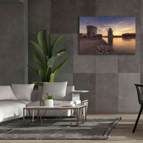 Image of 'Port de la Rochelle' by Sebastien Lory, Giclee Canvas Wall Art,60 x 40