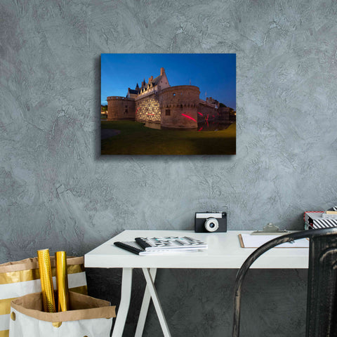 Image of 'Behind the Castle' by Sebastien Lory, Giclee Canvas Wall Art,16 x 12