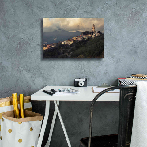 Image of 'Church' by Sebastien Lory, Giclee Canvas Wall Art,18 x 12