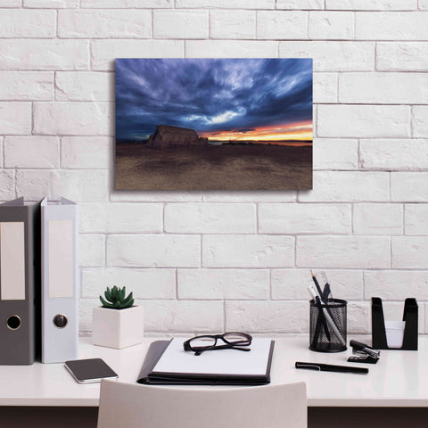 Image of 'Stormy Sky' by Sebastien Lory, Giclee Canvas Wall Art,18 x 12